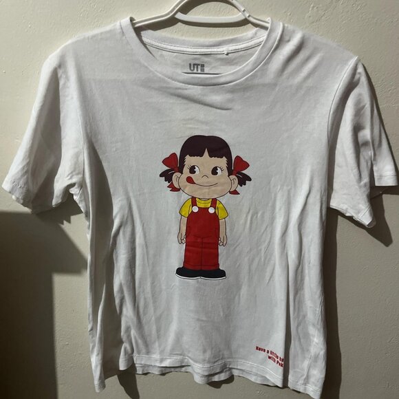 Uniqlo small peko-chan t-shirt - Picture 1 of 5